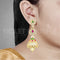 Zirconia Jhumka Earrings 89675