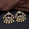 Fancy Zirconia Chandbali Earrings