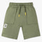 Boys Solid Cotton Shorts