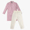 Boys Embroidered Kurta with Pant Set