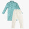 Boys Embroidered Kurta with Pant Set
