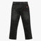 Boys Solid Slim Fit Great Smart Casual Denim With Crackle Effect