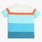 Boys Striped Sport Polo T-Shirt