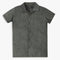 Boys Striped Camp Collar Retreat Half Sleeve Shirt