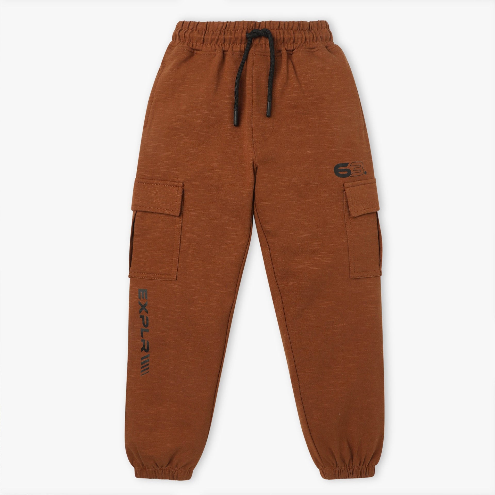 Boys Cut And Sew Full Length Mid Rise Joggers