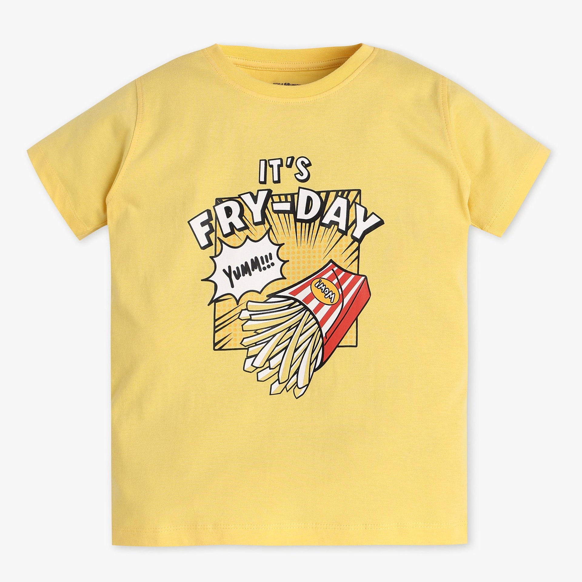 Boys Crew Neck Graphitee