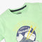 Boys Cotton Crew Neck Graphitee