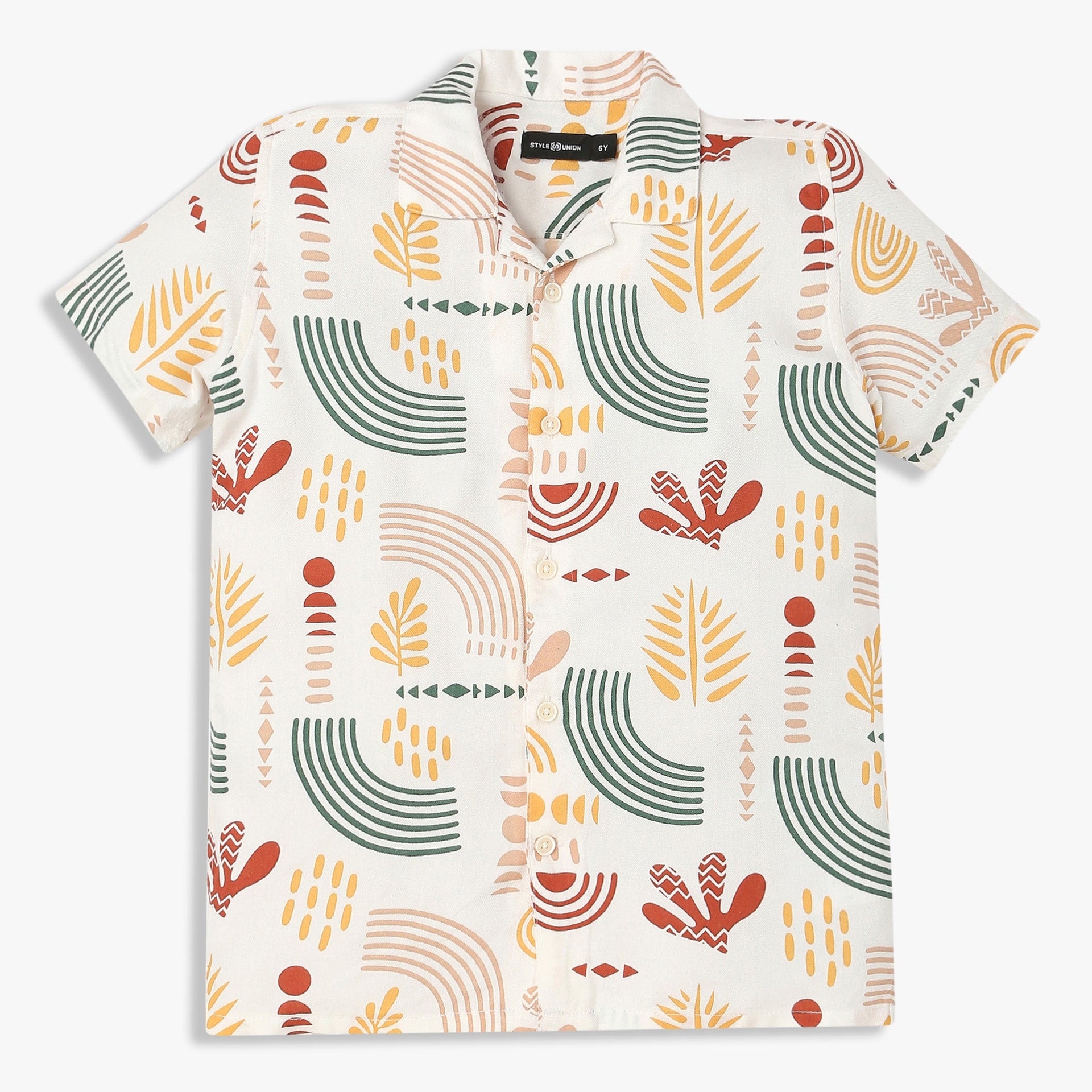 Boys Printed Retreat Shirt