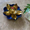 Brass Diya for Puja, Diwali diya Traditional Oil Lamp Diya, Multicolour (Dia 4 Inches)