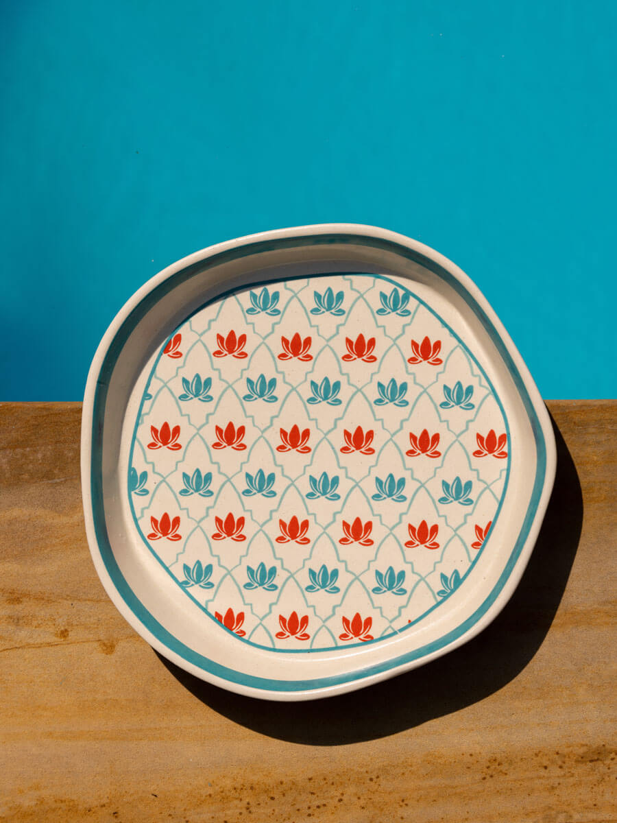 Kumud Ceramic Platter - Big