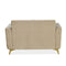 Cooper 2 Seater Fabric Sofa- Beige