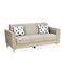 Cooper 3 Seater Fabric Sofa- Beige