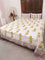 Champa Block Printed Cotton Bedsheet