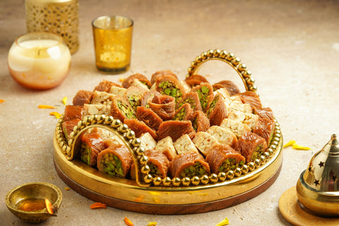 Classic Gift Box of Assorted Gourmet Baklava 250gms