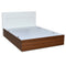 Capsule Max Bed with Box Storage (Walnut)