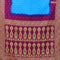 Bandhani saree light blue and purple with allover bandhani prints and banarasi style border