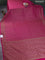 Banarasi semi silk saree pink with allover thread & zari woven butta weaves and woven border
