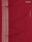 Banarasi semi silk saree maroon with allover thread & zari weaves and woven border