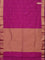 Arani semi silk saree purple shade with zari woven buttas and zari woven border