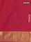 Arani semi silk saree dual shade of maroon with zari woven thilak buttas and zari woven border