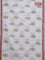 Jaipur cotton saree off white and peach with butta prints and printed border