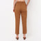 Ankle Length Straight Fit Woven Ethnic Pants