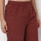 Cotton Essential Printed Straight Pants