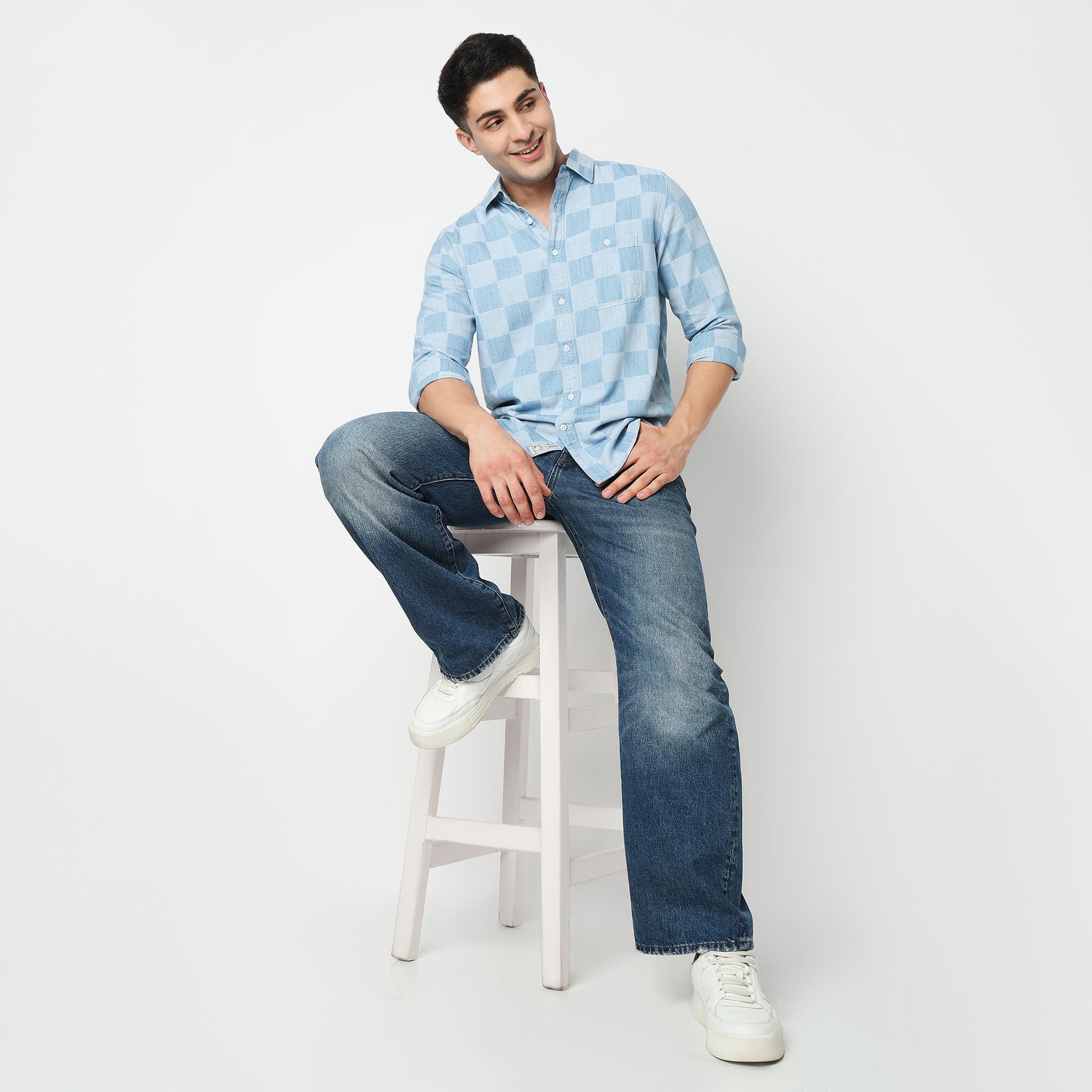 Cotton Checkered Cruiser Shirt