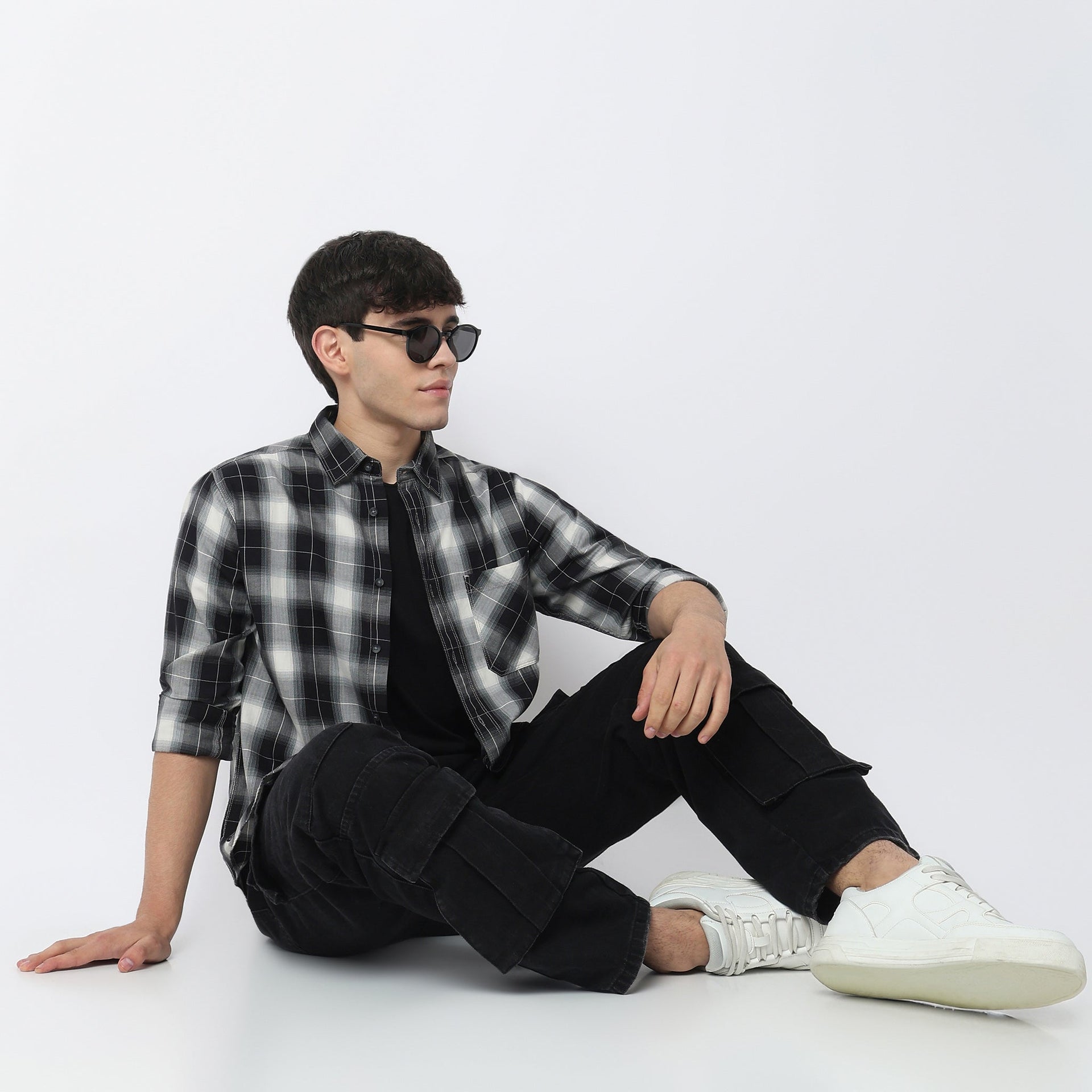 Cotton Checkered Ranger Shirt
