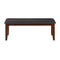 Floret Dining Bench (Walnut)