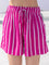Pink Stripes Modal Shorts