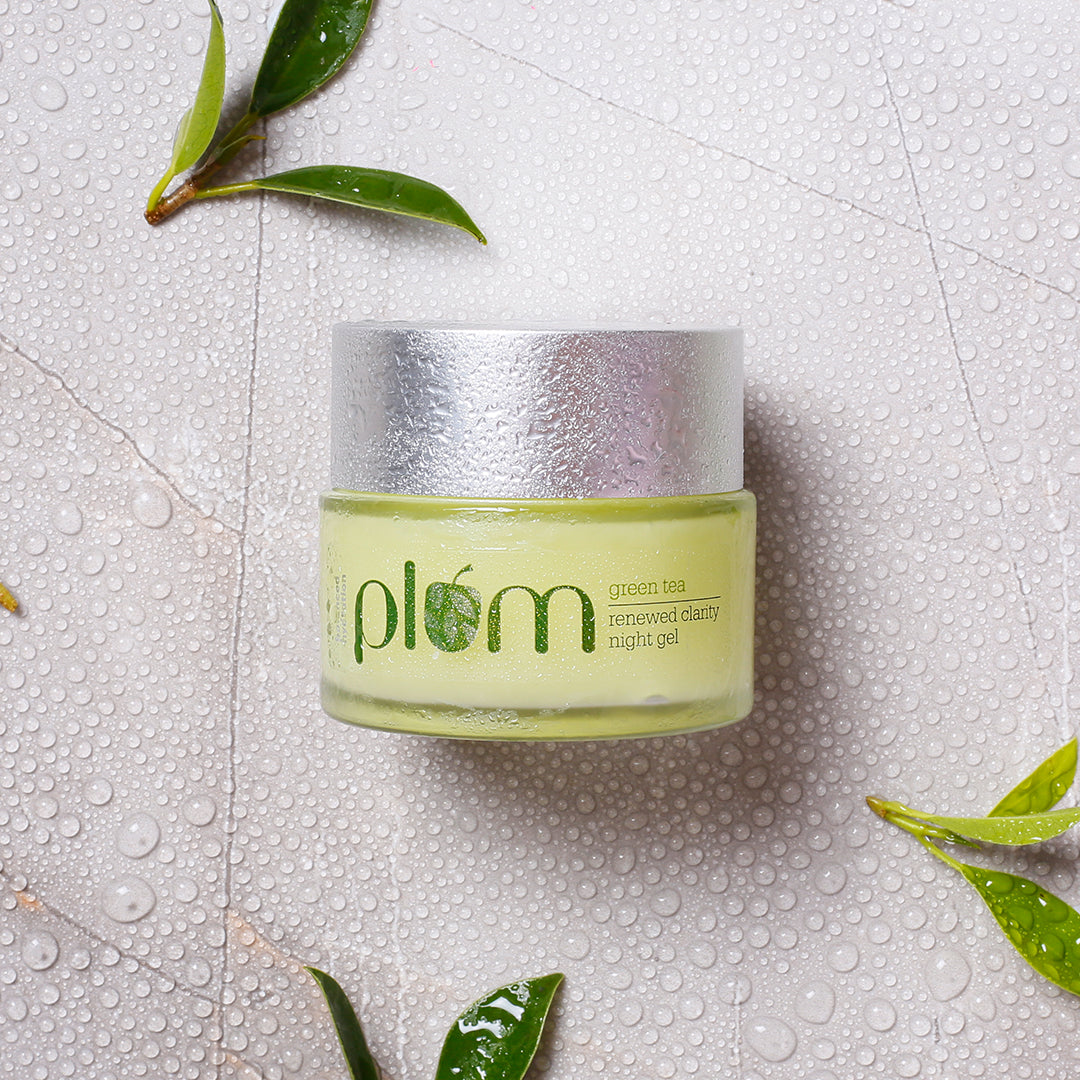 Green Tea Renewed Clarity Night Gel Cream for Oily Skin
