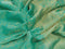 Art chiffon saree teal blue with allover zari woven brocade weaves and zari woven border