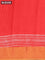 Bhagalpuri saree red with butta prints and zari woven border