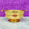 Brass Gangal and Flower Pot, Brass Decorative Puja Bowl (Dia 5 Inches)