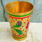 Meenakari Design Brass Lassi Glass, Premium Drinkware for Special Occasions