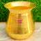 Brass Lota , Handmade Lota Kalash Oval Shaped , Brass Lota for Puja