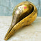 Brass Shankh, Antic Vishnu Shankh, Brass Shankh Conch Shell, Puja Item