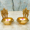 Brass Kuber Diya, Decorative Puja Diya, Oil Lamp, Diwali Diya, Mandir Diya