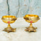 Brass Diya, Deepam,  Diya Brass Diyas for Pooja Indian Diya Set for Gifting (Dia - 2 Inches)