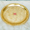 Brass Puja Plate, Multipurpose Plate, Puja Thali (Dia 10.5 Inches)