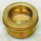 Brass Box, Masala Box, Stroge box, Dabba, Gift Item (Dia 4 Inches)