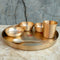 Pure Kansa Bronze Thali Set, Kansa Dinner Set