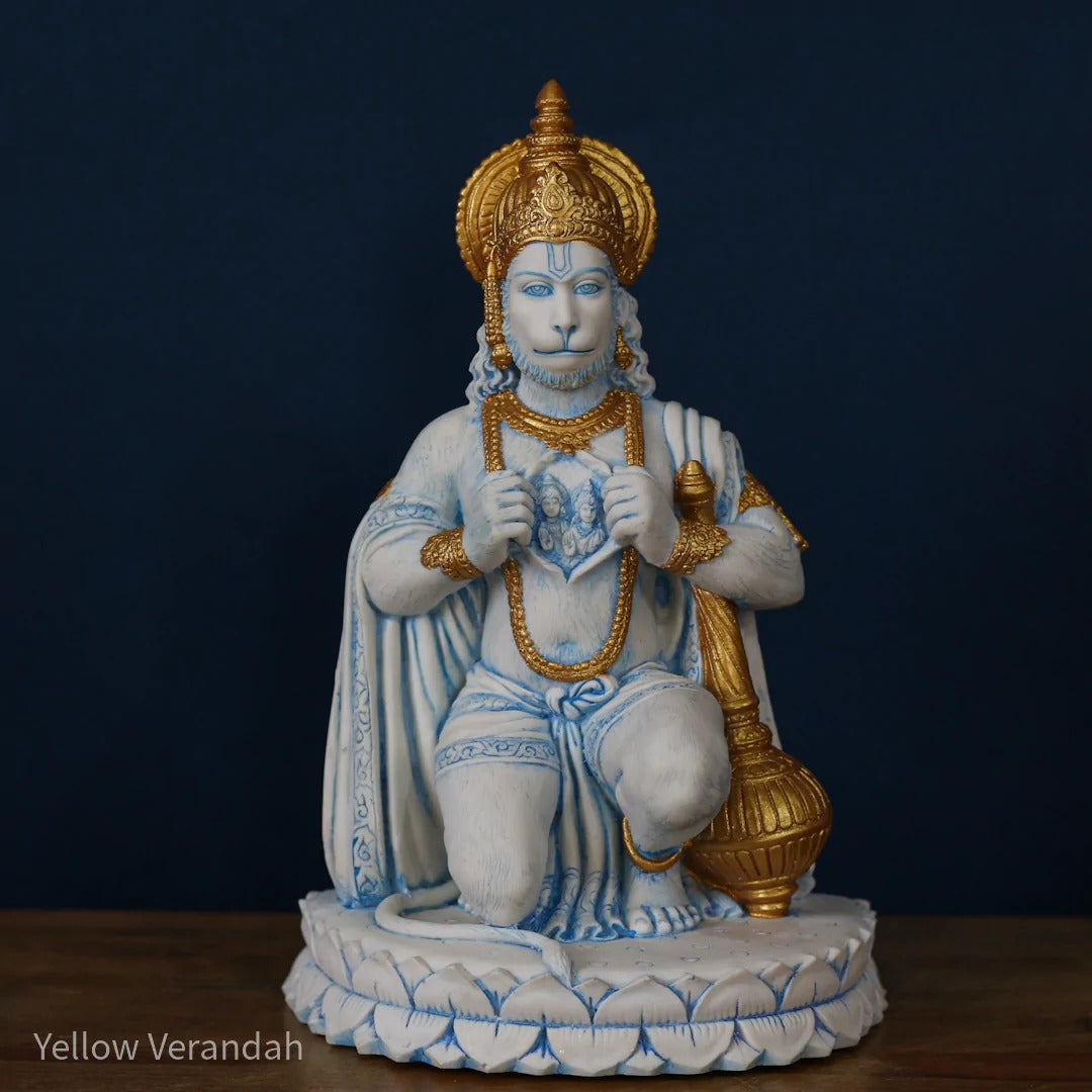 Hanuman Sculpture - Marble God Statue