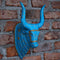 Wooden Distressed Nandi Head - 16"