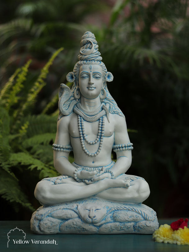 Marble Dust Sculpture - Shiva