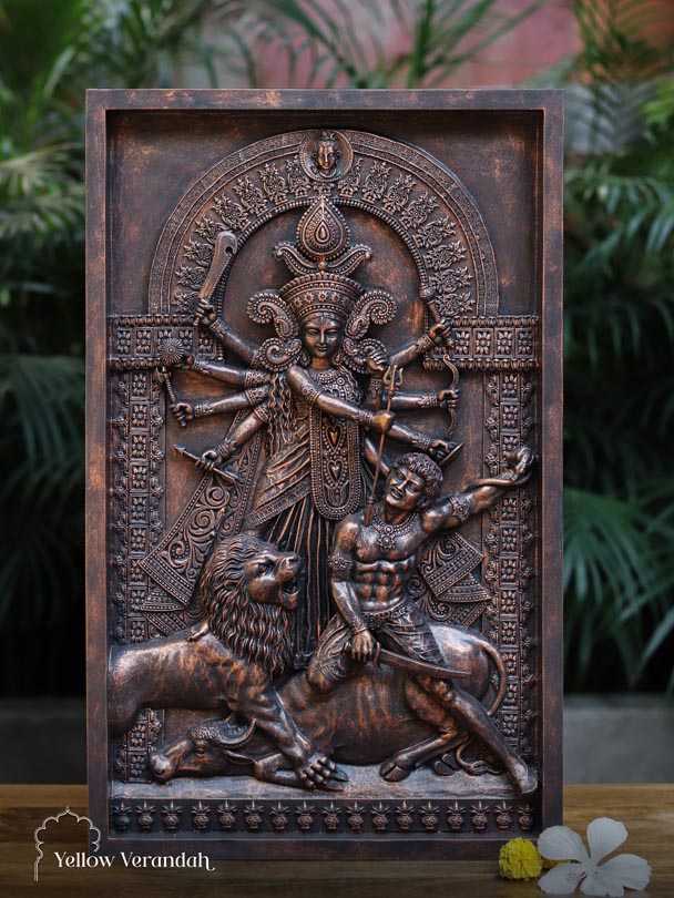 Antique Bronze Durga