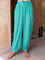 Turquoise Modal Lantern Pants