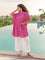 Set of 2 - Ira Modal Kaftan Shirt Dress and Palazzo