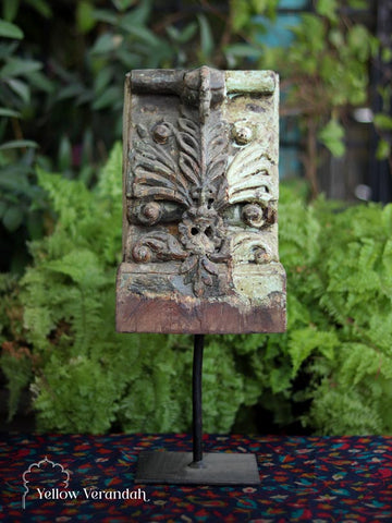 Antique Wooden Carving on Stand